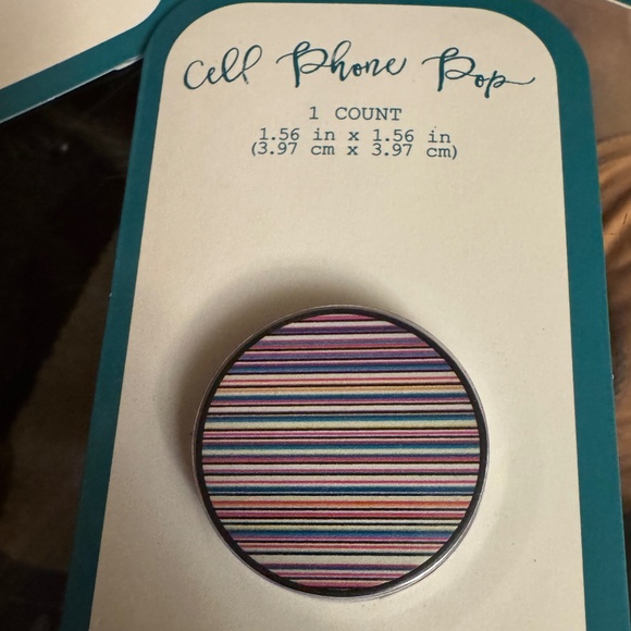 Cell Phone Pop Grip holder Stylish & Fun Phone Grip Holder - Picture 1 of 4
